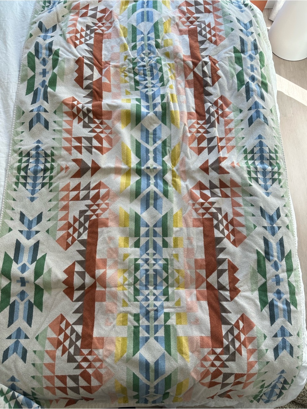 Pendleton home collection oversized jacquard bath towel